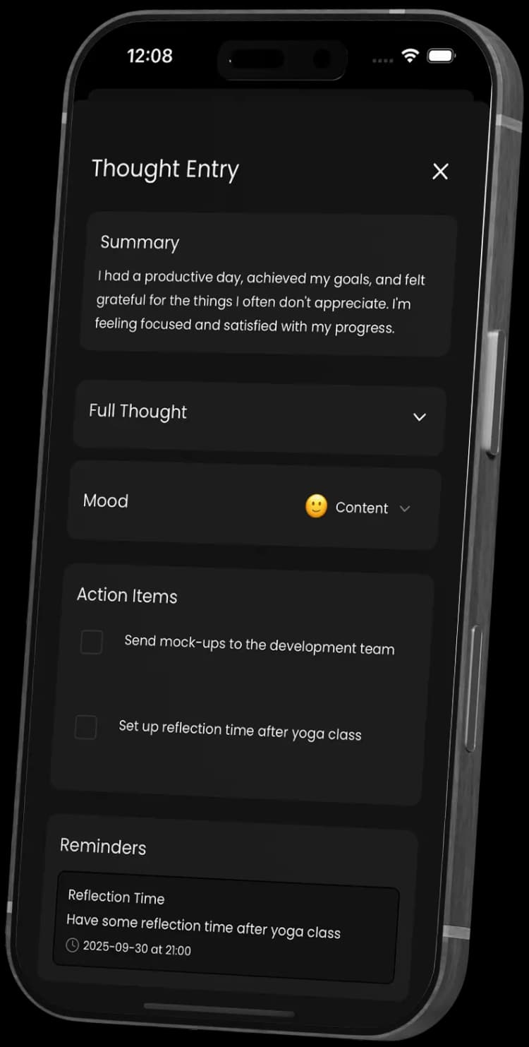 Visualize Your Thoughts in Real-Time